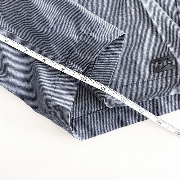 Billabong Mens Hybrid Shorts Cross Fire Submersible Stripes Pattern Gray Size 44 - Picture 6 of 7